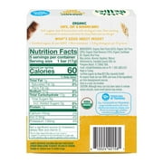 Little Bellies Organic Date, Oat & Banana Bars, 3 oz, Toddler Snacks, 6 Pack