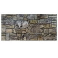 thumbnail image 2 of Dundee Deco 3D Wall Panels - Cladding, Lavender Grey Ecru Stone Look Wall Paneling, Styrofoam Facing for Interior and Exterior Applications, DIY, Set of 10, Covers 54 sq ft, 2 of 10