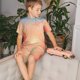 thumbnail image 4 of Balery The Sunset of Dandelion Conjunto de Pijama Infantil de Manga Corta con Estampado – Ropa de Dormir de Algodón Suave-Large, 4 of 6