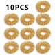 thumbnail image 1 of 10pcs Stainless Steel Finger Massage Ring Acupuncture Ring Therapy Relax Blood, 1 of 5