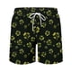 thumbnail image 5 of Ceisia Men's St. Patrick's Day Clover Print Swim Trunks Up to 5XL Plus Size Quick Dry Beach Shorts with Hidden Pocket Gifts, 5 of 6