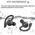 thumbnail image 2 of 20 Hours Playtime Swimming Waterproof Bluetooth Headphones Dual Wear Sports Wireless Headphones Tws Ipx7 Earbuds Stereo Green, 2 of 5