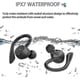 thumbnail image 2 of 20 Hours Playtime Swimming Waterproof Bluetooth Headphones Dual Wear Sports Wireless Headphones Tws Ipx7 Earbuds Stereo Green, 2 of 5