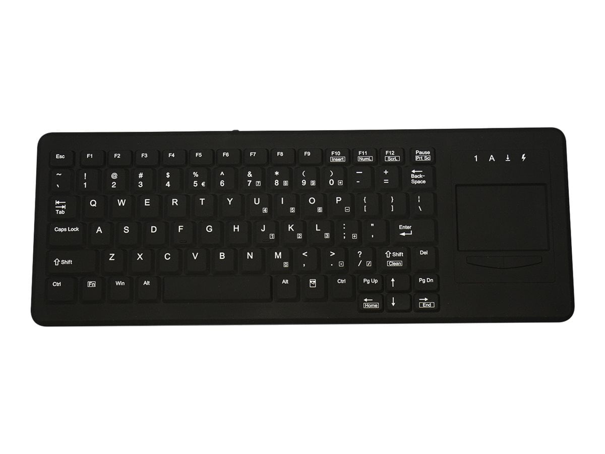 usb touchpad left and right click