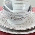 thumbnail image 3 of Elama Ocean Breeze 16-Piece Dinnerware Set, Cream, 3 of 5
