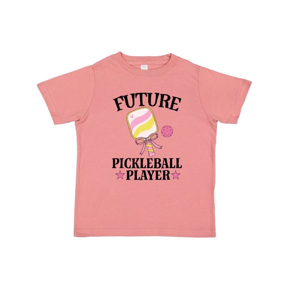 Inktastic Future Pickleball Player Girls Girls Toddler T-Shirt