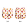 thumbnail image 3 of Wukai octopuses Print Women' double-layer Shorts for Athletic Gym Running Shorts with Phone Pockets-XX-Large, 3 of 7