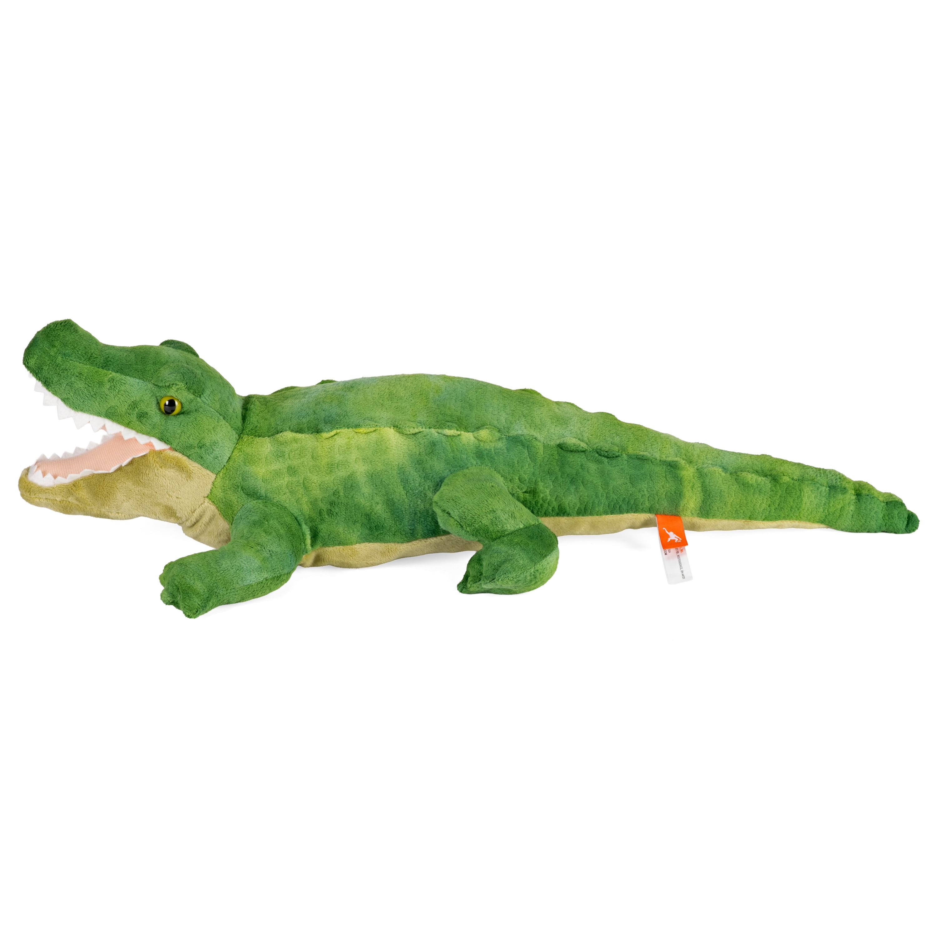 Wild Republic Green Alligator Plush, Stuffed Animal, Plush Toy, Gifts For Kids, Cuddlekins, 12 Inches