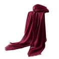 thumbnail image 2 of Lepsheexh Scarf for Women Solid Thin Graceful Long Scarf All Purpose Sunscreen Silk Scarf for Four Season Female Daily Collocation, 2 of 3