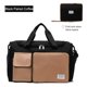 thumbnail image 2 of Bolsa De Ejercicios Bolsas de separación secas y húmedas Bolsa de entrenamiento de fitness Oxford para hombres y mujeres (café negro), 2 of 9
