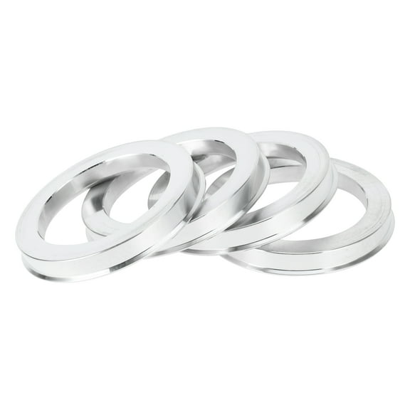 Unique Bargains Hub Centric Rings, 54.1mm ID to 72.6mm OD Vehicle Wheel Hubrings Aluminum Alloy, 4 Pcs