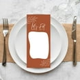 thumbnail image 3 of Koyal Wholesale Terracotta Printable Wedding Paper Menu Cards for DIY Printer, Pack of 52, 3 of 5