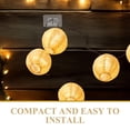 thumbnail image 4 of WHAMVOX 50Set Outdoor Lighting Hook Transparent PVC Strong Adhesive for Outdoor Adventure, 4 of 8