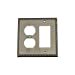 thumbnail image 3 of Nostalgic Warehouse 719840 Egg & Dart Switch Plate with Rocker and Outlet, Antique Pewter, 3 of 3
