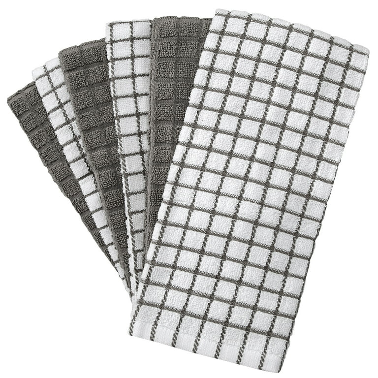 Homaxy Premium Microfiber Waffle Weave Kitchen Towels 16 x 28 Inch Ultra  Abso