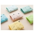 thumbnail image 6 of Lunuaoe Teen Girls Menstrual Period Panties, Leak-Proof Cotton Underwear, Cute Print Mid Waist Briefs with Back Coverage, 6 of 9