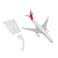 thumbnail image 3 of Adorno de aleación para decoración de aviones modelo 330, modelo de avión de juguete con soporte de exhibición para Navidad, 3 of 15