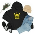 thumbnail image 4 of Melanin King Unisex Hoodie, S-5XL Conscious King Black Men are Beautiful, 4 of 5