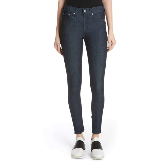 rag & bone High Rise Skinny in Indigo Dark Wash