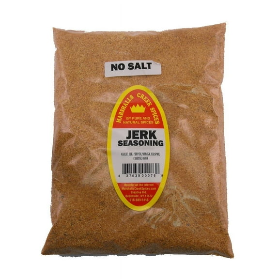 Family Size Refill Marshalls Creek Spices Jerk No Salt Seasoning, 44 Ounce