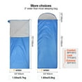 thumbnail image 3 of Saco de dormir REDCAMP ultraligero para mochileros, color azul, 3 of 9