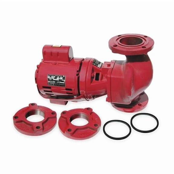 Hydronic Circulating Pump, 1/4 hp, 115V, 1 Phase, Flange Connection