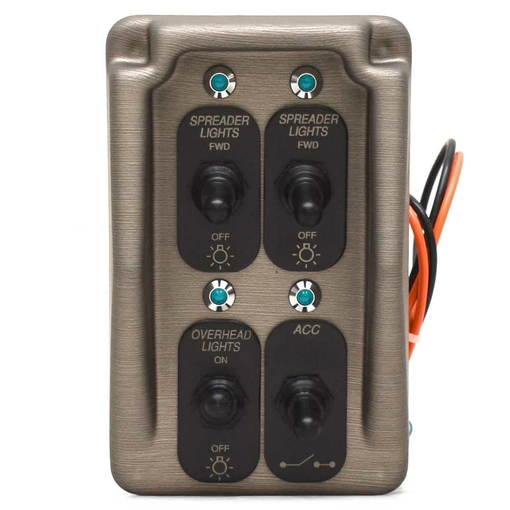 Triton Boat Light Switch Panel 206027 260 LTS Brushed Taupe