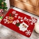 thumbnail image 4 of Tapete de cocina navideño | Tapete absorbente antideslizante de 40 x 60 cm | Alfombra de poliéster para entrada y baño con cojín antifatiga, 4 of 5