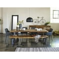 thumbnail image 5 of Moe's Home Collection Cantata Dining Chair Mayon Black Vegan Leather-Set Of Two, 5 of 7