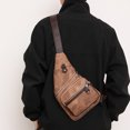 thumbnail image 3 of Bolso Bandolera Pecho Antirrobo DQrwqpou PU Gran Capacidad, 3 of 8