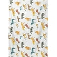 thumbnail image 2 of Coolnut Tablecloth 60" x 120" Cartoon Horses Rectangle Table Cloth Stain-Resistant Dining Table Cover for Home Dinner Party House Decor, 2 of 7