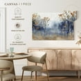 thumbnail image 5 of Elephant Stock Speckled Blue Forest I Wall Art - Horizontal Canvas Wall Art - Living Room Wall Decor - Nature Canvas - Brown And Blue Decor - 36" x 24", 5 of 8