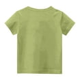 thumbnail image 7 of Spazoro Little & Big Girls Boys T-Shirts Tees, Casual Crew Neck Graphic Short Sleeve Breathable Summer Tops for Kids Unisex Green Size 9 T, 7 of 7