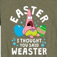thumbnail image 3 of SpongeBob Squarepants - Easter Weaster - Toddler And Youth Short Sleeve Graphic T-Shirt, 3 of 6