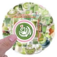 thumbnail image 3 of 55 Pcs Matcha Themed New Update Waterproof Stickers Reusable Durable High-Definition Printing Pre-Cut Easy To Use For Laptop Tablet Bike Scooter Diy Craft Decorations, 3 of 7