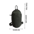 thumbnail image 3 of Women's Casual Shoulder Bag Nylon Fabric Light Bag Commute Travel Handheld Mini Bag Crossbody Bag, 3 of 6