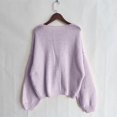 thumbnail image 6 of Pyhlmscde Women's Round Neck Long Sleeve Cardigan Tops, Womens Tops, Cardigan Sweaters for Women, Sweaters for Women, 6 of 6