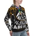 thumbnail image 6 of Salouo Not All Those Who Wander Are Lost 1 Pattern Hoodie Sweatshirts for Women, Autumn Pullover Hoodie Workout Sweat Women's Long Sleeve Preppy Sweatshirts-Medium, 6 of 7