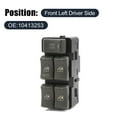 thumbnail image 2 of Unique Bargains Electric Power Window Master Switch Front Left 10413253 for Pontiac Aztek 01-05, 2 of 8