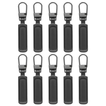 10Pcs Detachable Zipper Heads Clothes Zipper Head Replacements Zipper Pull Tabs