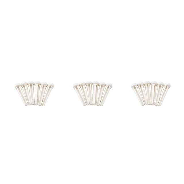 Eigraketly 6pcs Guitar Bridge String End Guitars Plastic Color Spare Nuts Part Nails Solid Music Peg Instrument Replacing Saddle Parts Type1 NO1 Eigraketly CBP441729