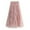 Pink, variant on XIAONU Womens Skirts High Waisted Thin And Mesh A Line Cake Skirt Ladies Solid Color Casual Loose Elegant Midi Skirt