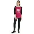 thumbnail image 5 of Inkmeso Women Raglan Tshirt Sarcastic Quote Im Not Weird Im Limited Edition Graphic Top, 5 of 9