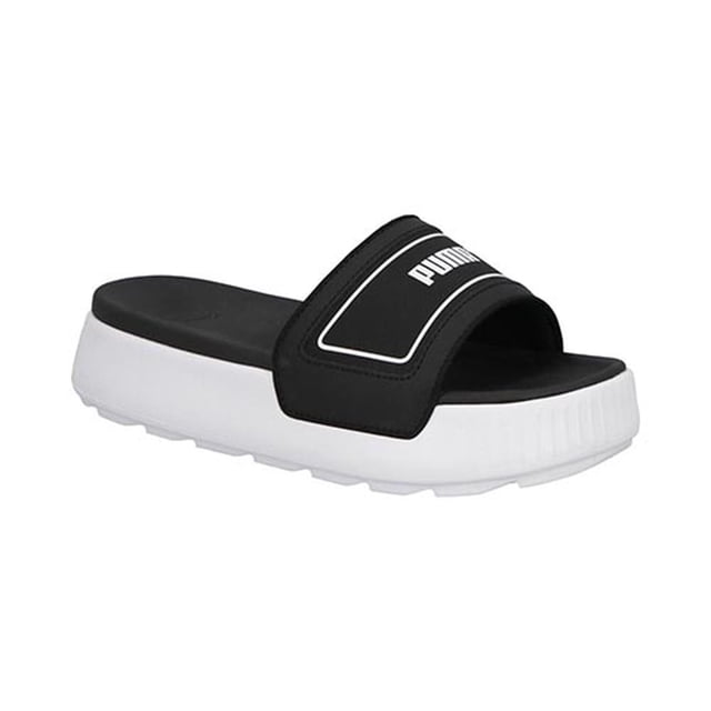 Sandalia Mujer Puma Sintetico Suela Alta Casual Comoda Resistente negro 25 PUMA 907302