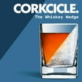 thumbnail image 2 of Corkcicle Whiskey Wedge (1 Double Old Fashioned Glass + 1 Silicone Ice Form), 2 of 8