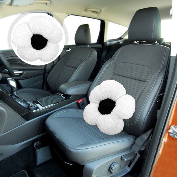 unbranded Cojín Asiento Auto Con Soporte Lumbar De Flor Para Mayor En