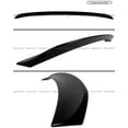 thumbnail image 2 of FITS 2014-2021 INFINITI Q50 GLOSS BLACK DUCKBILL STYLE ROOF SPOILER VISOR WING LID, 2 of 5