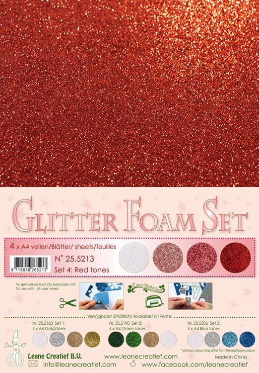 Oasis® Flower & Craft Glitter Red 