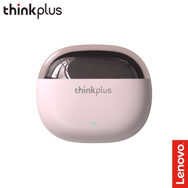 Thinkplus X15 Pro Auriculares inalámbricos Auriculares BT con micrófono 6H Playtime Bass Stereo Spor Carevas Rosa