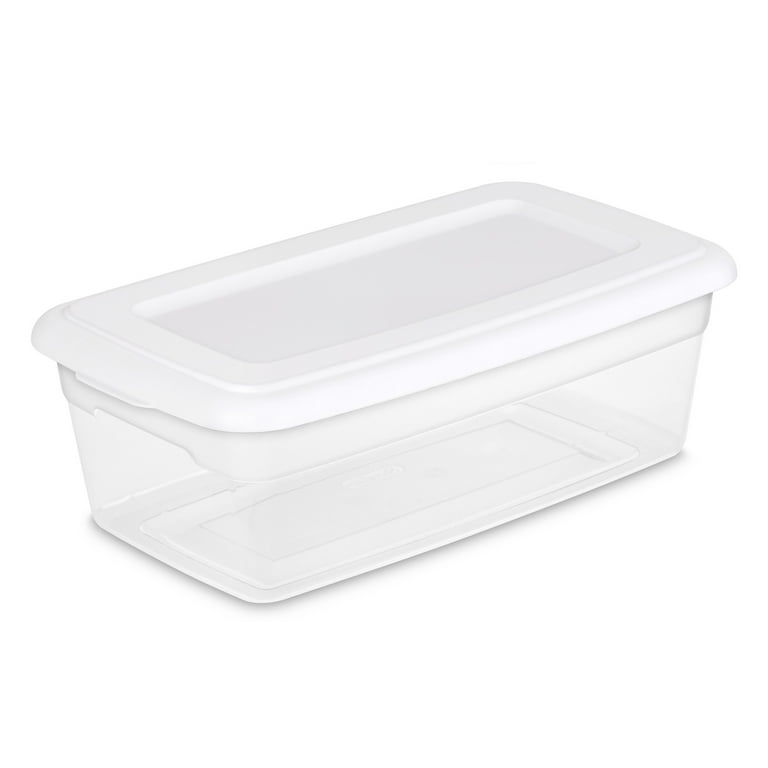 6 Pack 36 Grids Clear Plastic Organizer Box Storage Container with